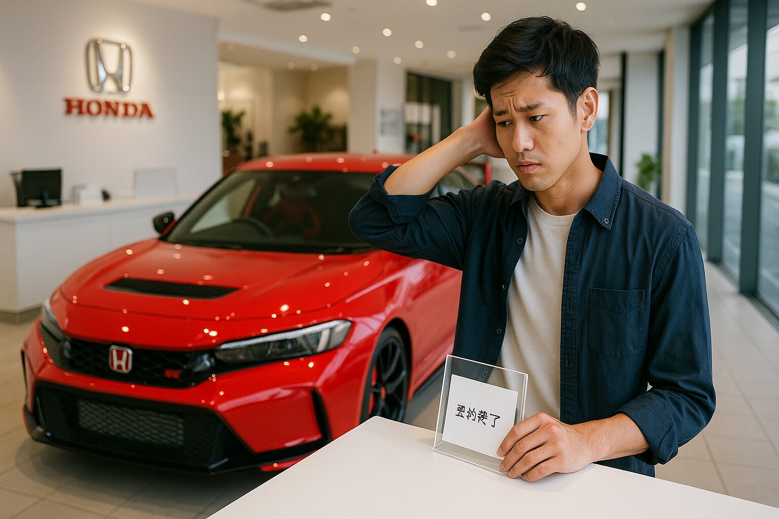 シビック タイプ r 駐 車場 入ら ない イメージ