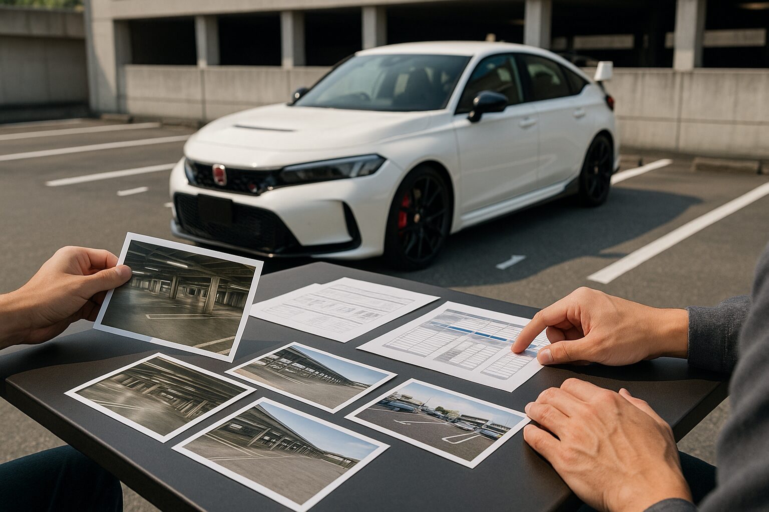 シビック タイプ r 駐 車場 入ら ない イメージ