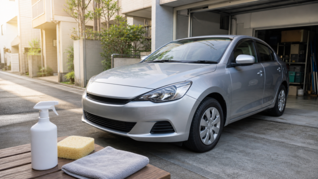 車ボディにパーツクリーナーは使える？塗装を守る脱脂・洗浄用品の選び方
